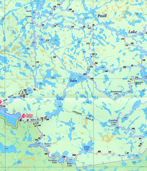 Woodland Caribou Provincial Park & Area Map