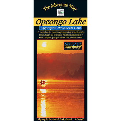 Algonquin Provincial Park 8 Opeongo Lake & Area Map