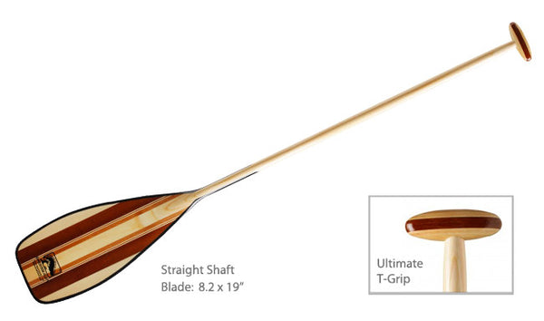 Bending Branches Expedition Plus Straight Shaft Wood Canoe Paddle