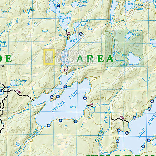 Boundary Waters Canoe Area Wilderness West Map