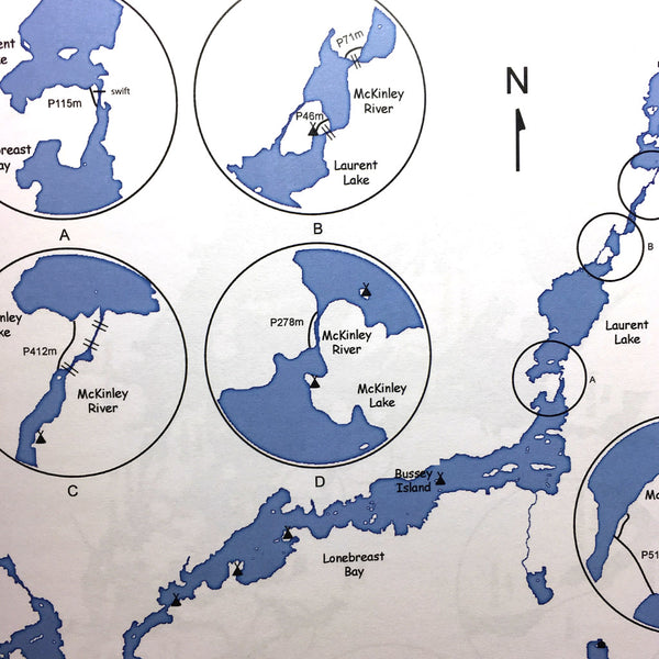 Wabakimi Canoe Route Maps Volume Five