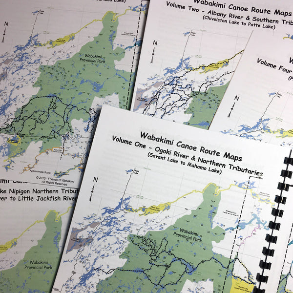 Wabakimi Canoe Route Maps Volume Five